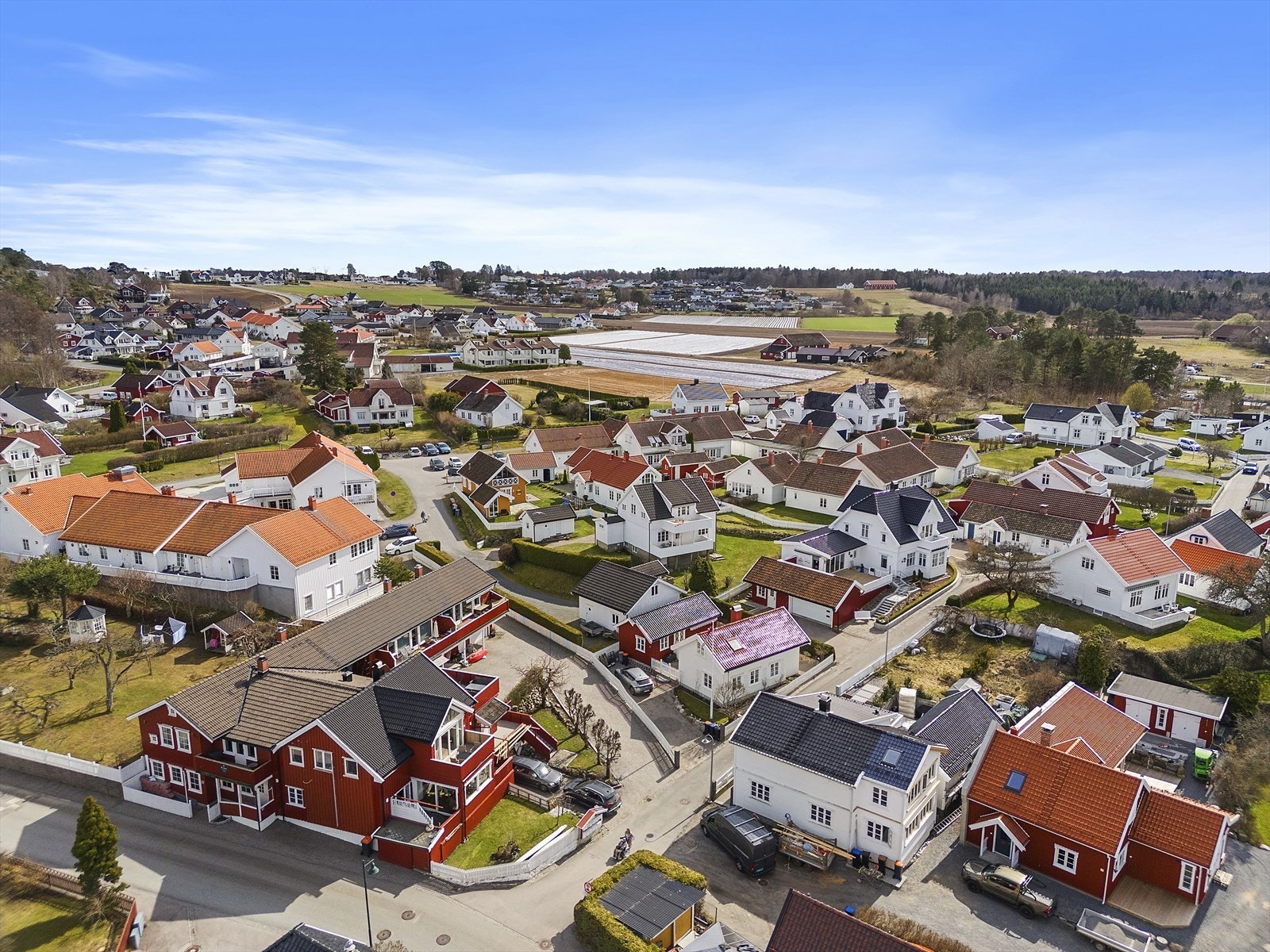 Dronefoto Galleribilde