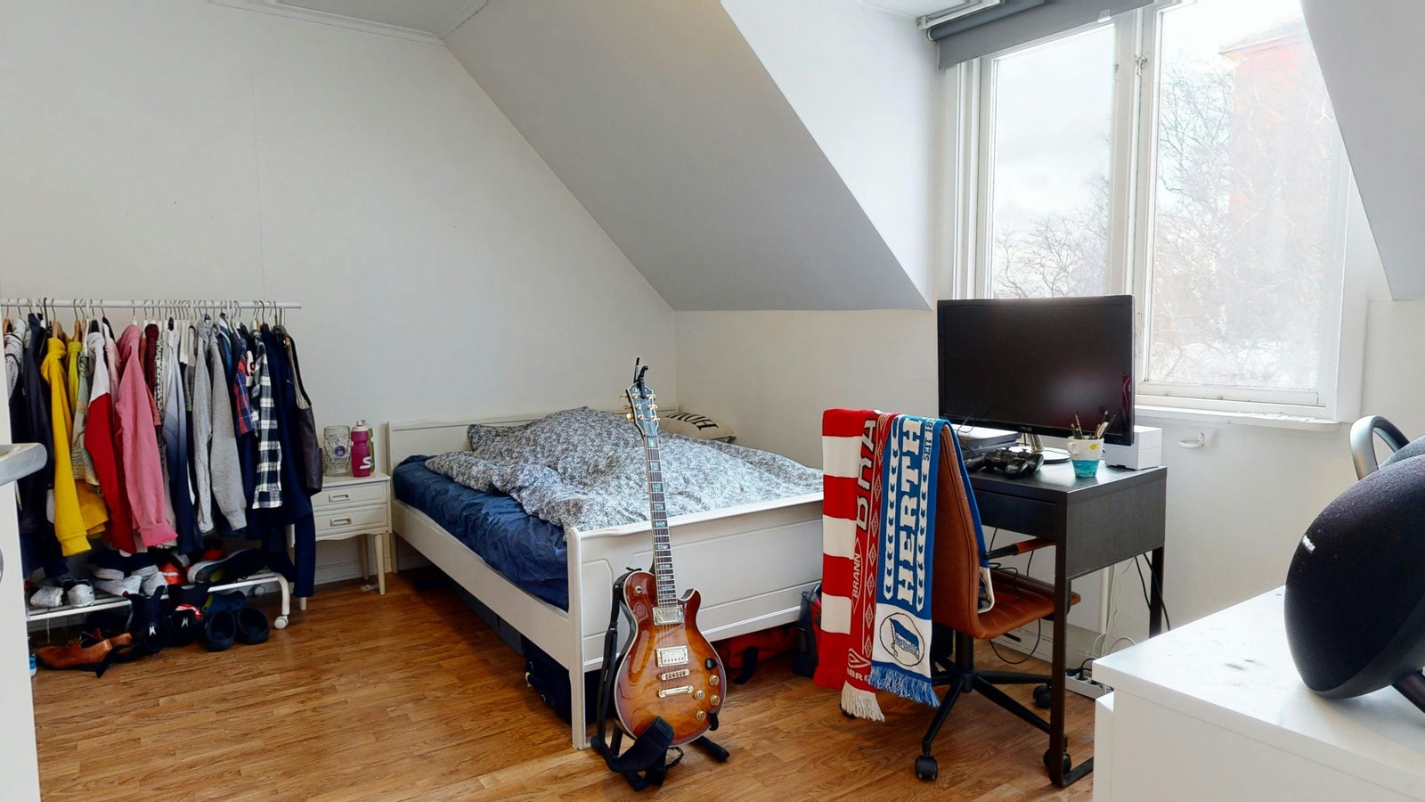 Sov 3 på 13 kvm Galleribilde