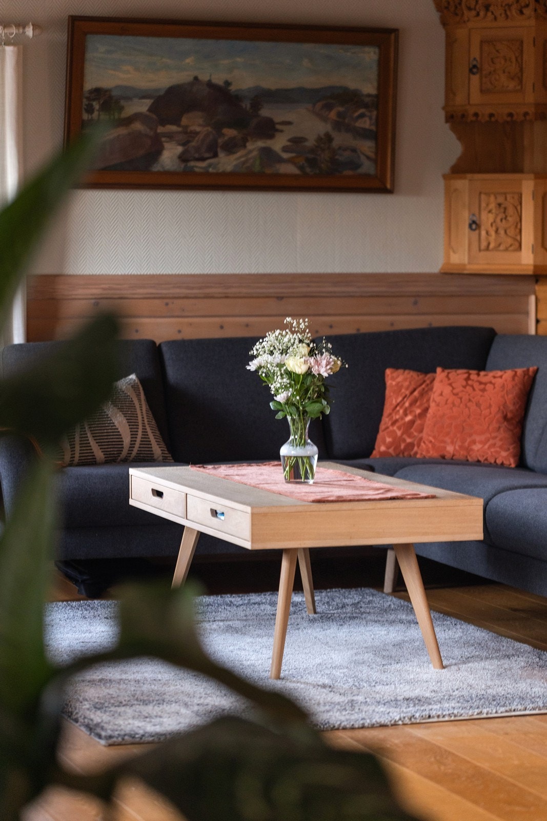 Her er det lett å finne roen med gode lysforhold og flott utsikt over nærområdet. Galleribilde