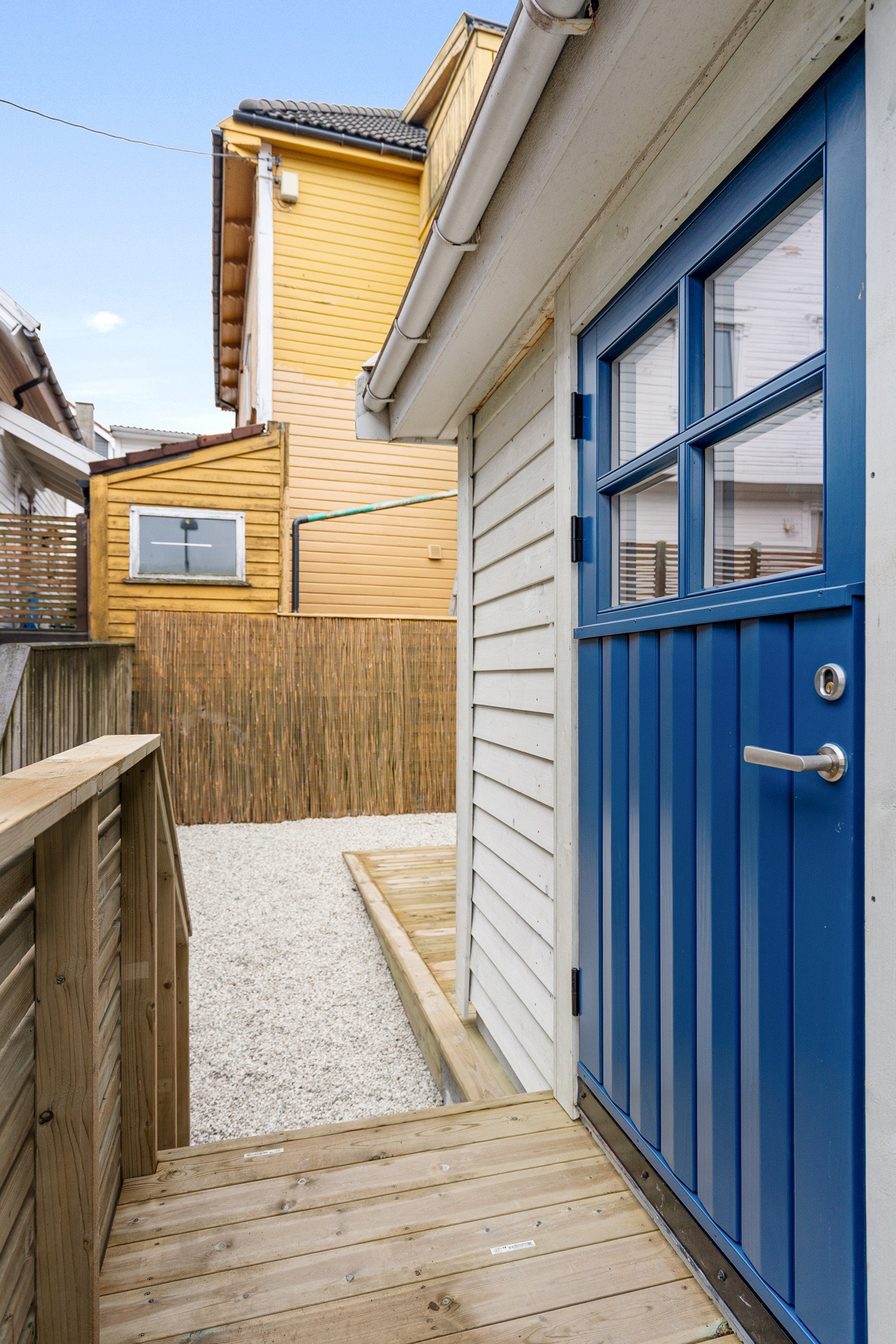 Innbydende inngangsparti. Galleribilde