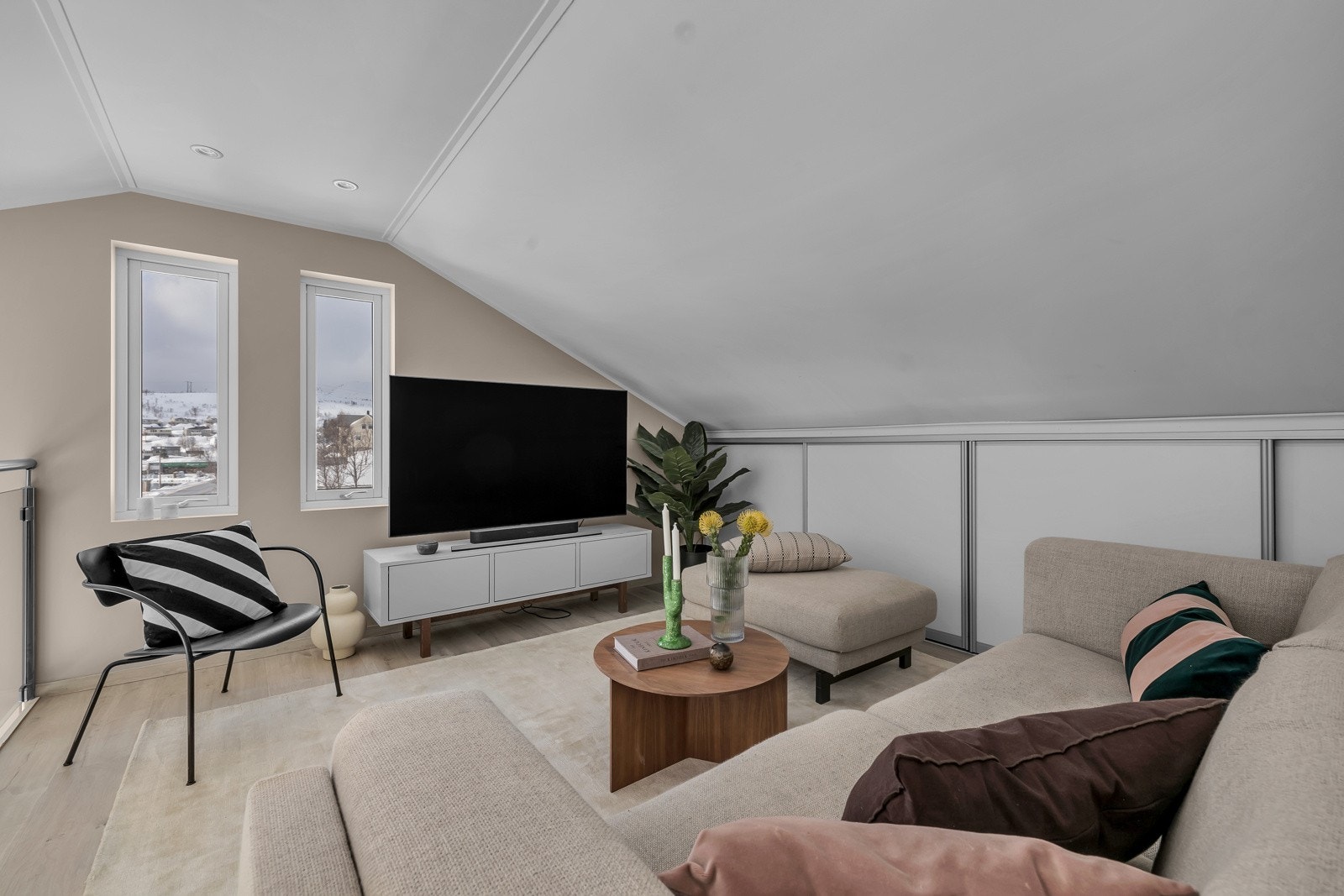 En flott plass for avslapning og TV Galleribilde
