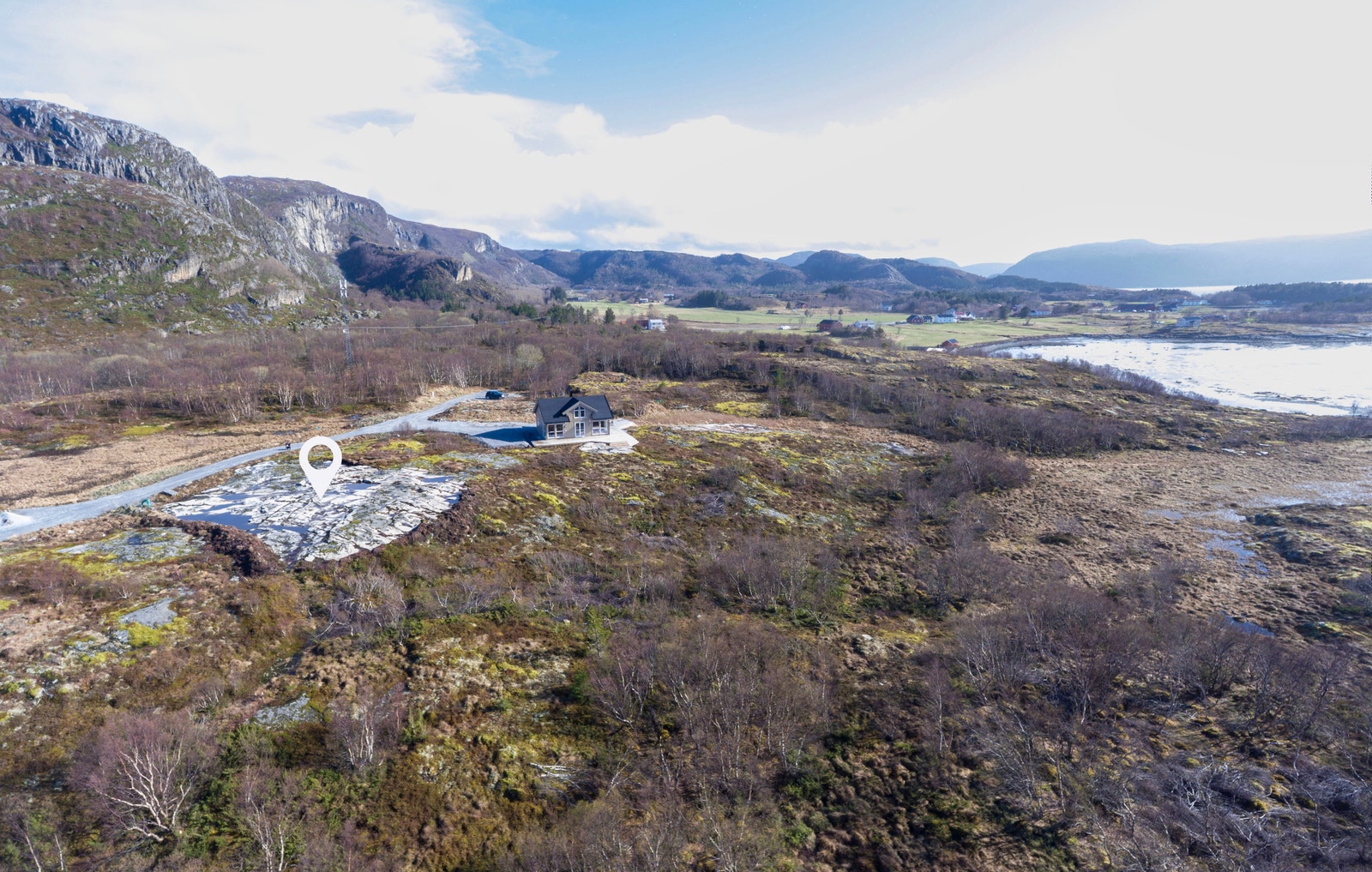 Det betyr at du selv velger byggmester og/eller hytteleverandør Galleribilde