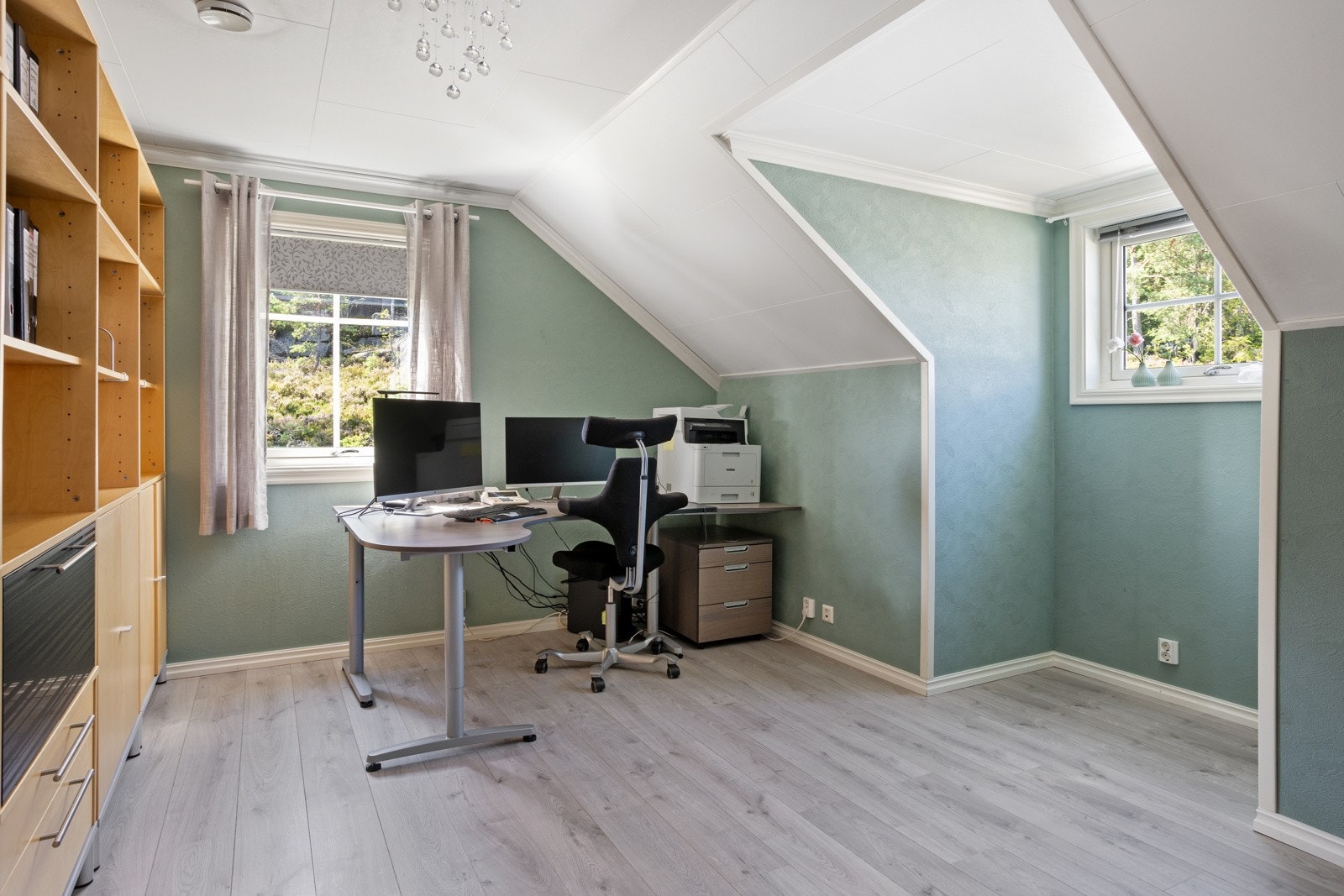 Soverom 4 brukes i dag som kontor Galleribilde