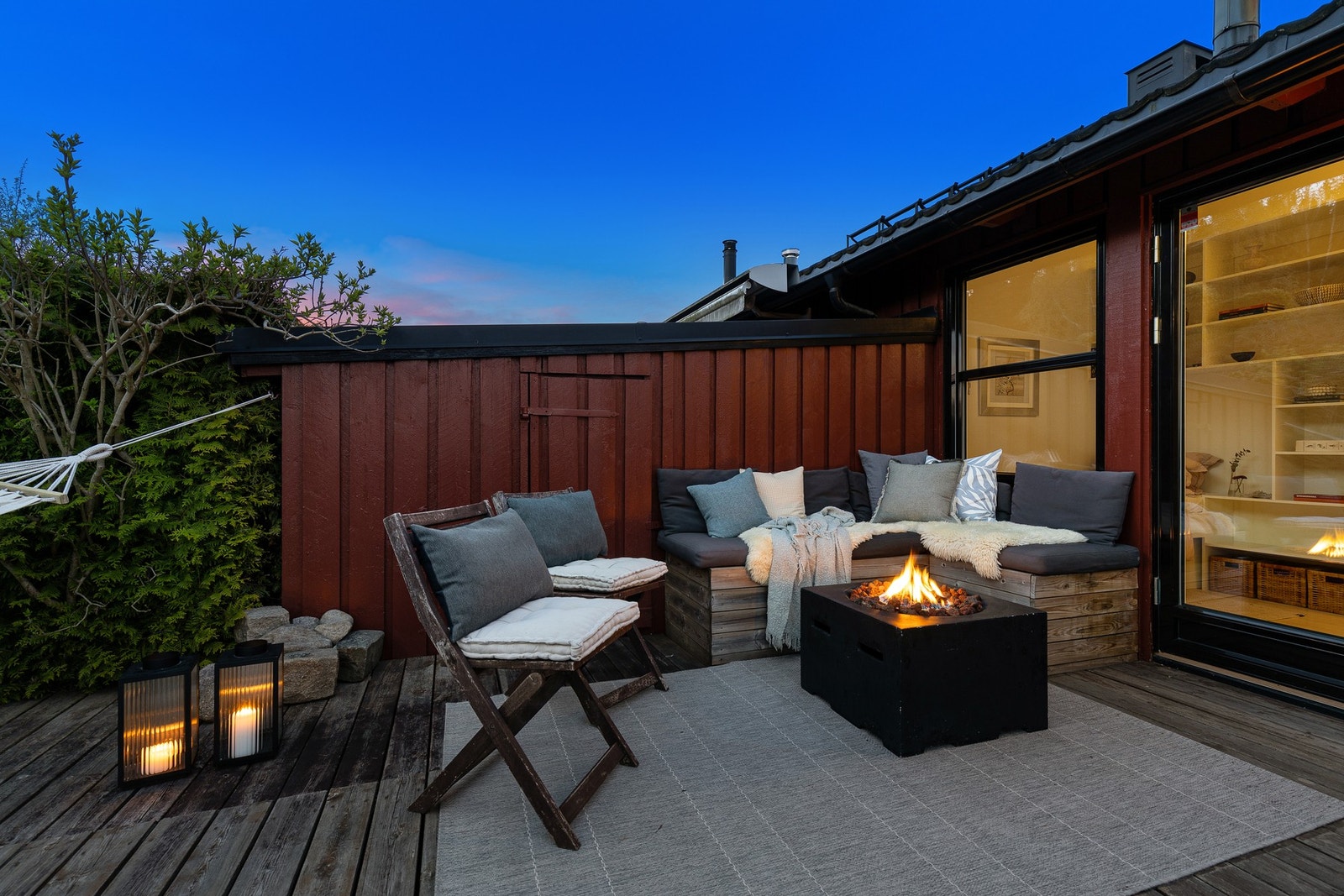 Grille pølser eller trille frem et hyggelig bål. Valget er ditt! Galleribilde