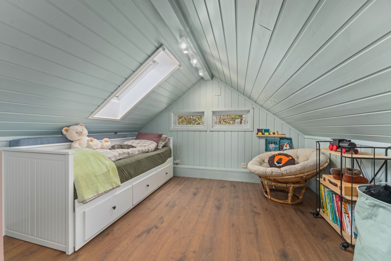 Soverom i østenden av loftsetasjen Galleribilde