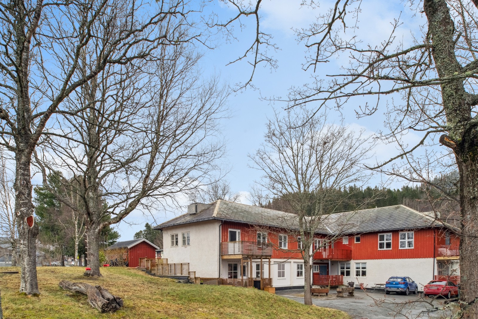 Leiligheten har en attraktiv og sentrumsnær beliggenhet på Halset i Klæbu. Galleribilde