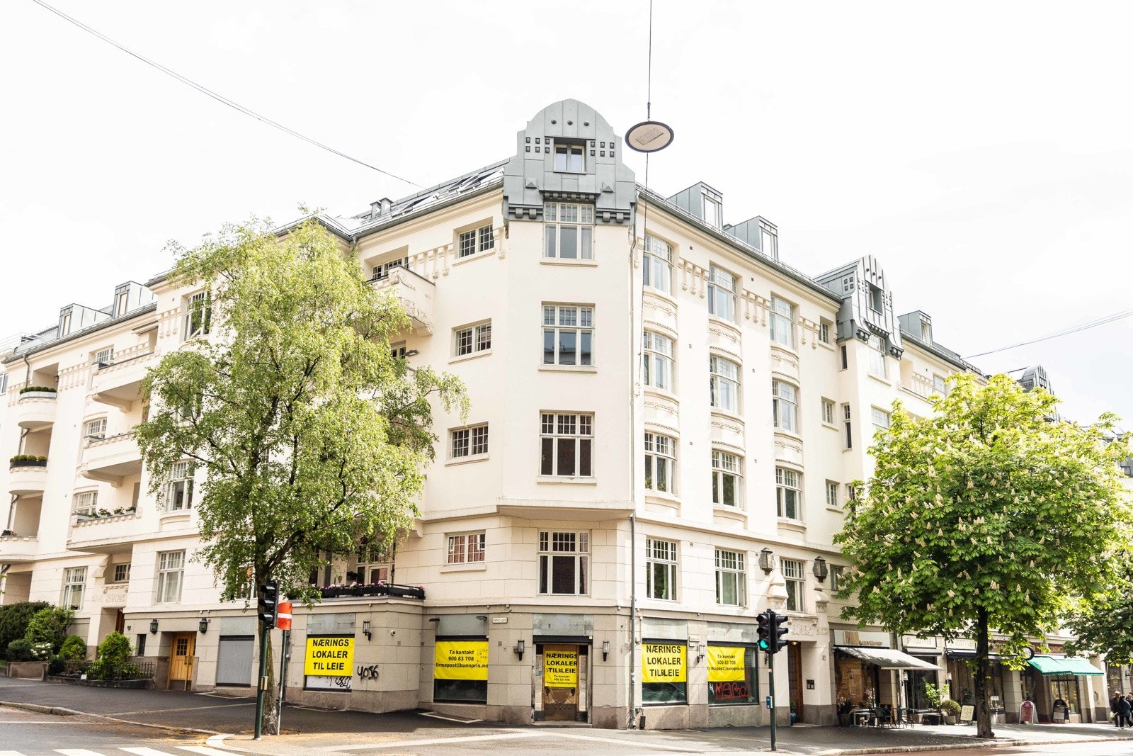 Leiligheten ligger skjermet til i toppetasjen. Galleribilde