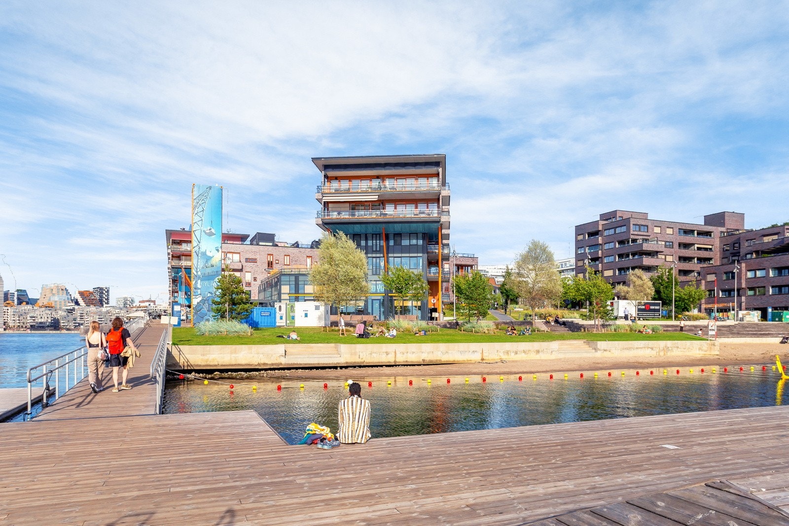 Sjøbadet på Sørenga. Galleribilde