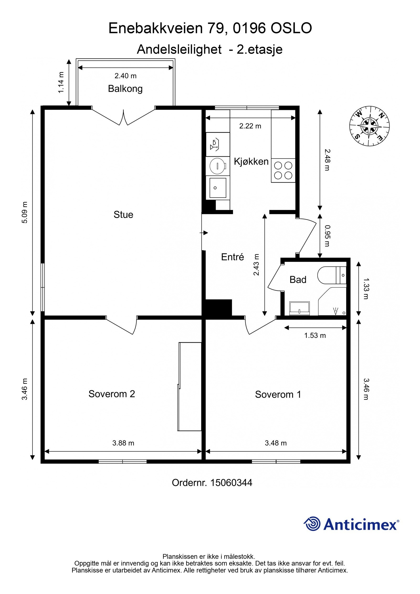 Plantegning. Galleribilde