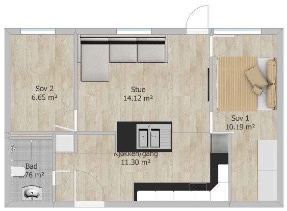 Planløsning Galleribilde