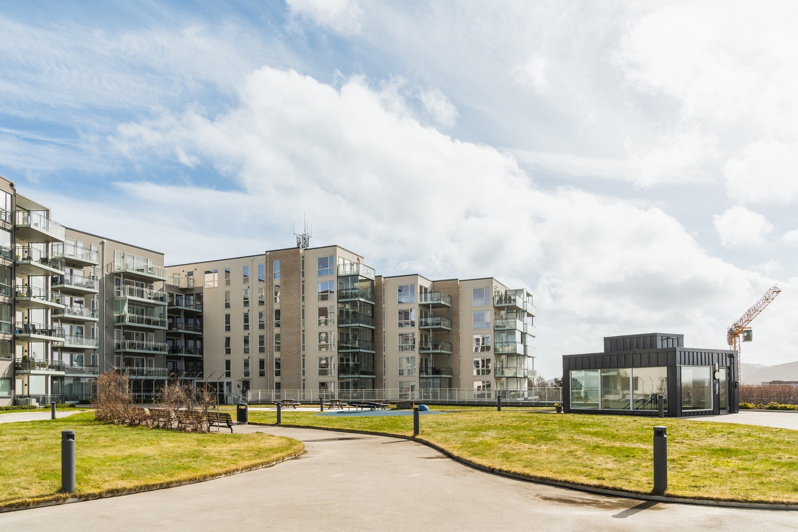 Sameiet består av 204 leiligheter. Galleribilde