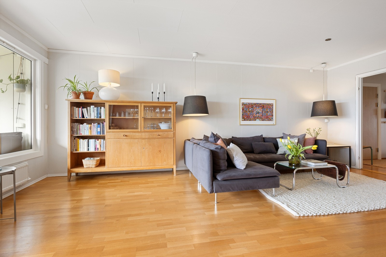 Det åpne, luftige arealet legger til rette for et sosial familieliv. Galleribilde