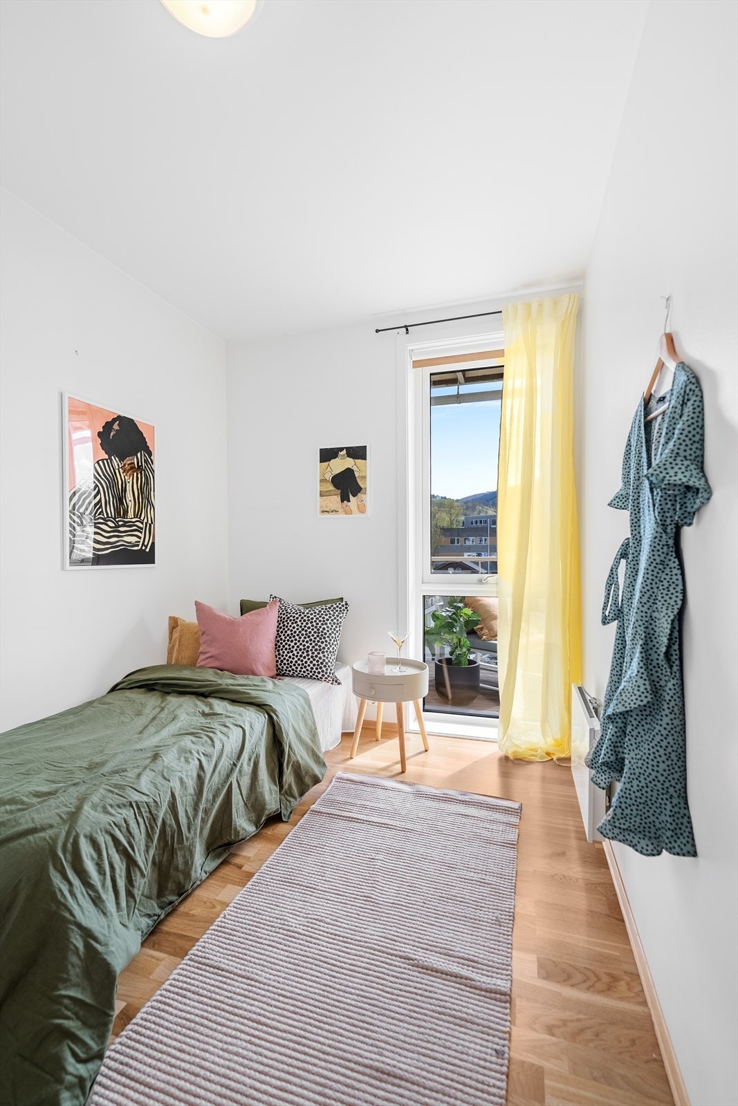 Rommet måler 7,2kvm Galleribilde
