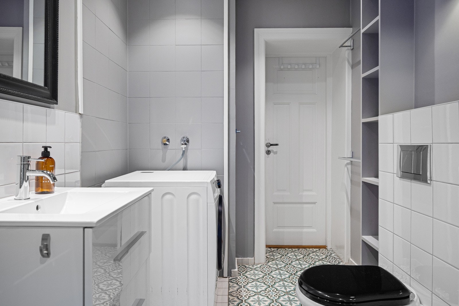 - Opplegg for vaskemaskin og tørketrommel - Galleribilde