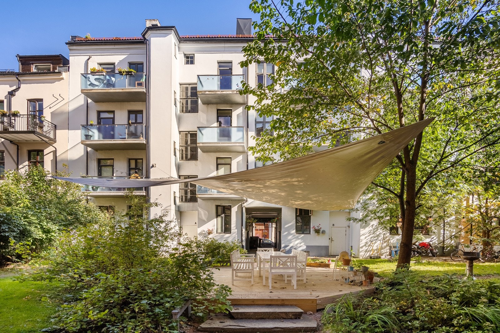 - Felles platting med solskjerming - Galleribilde