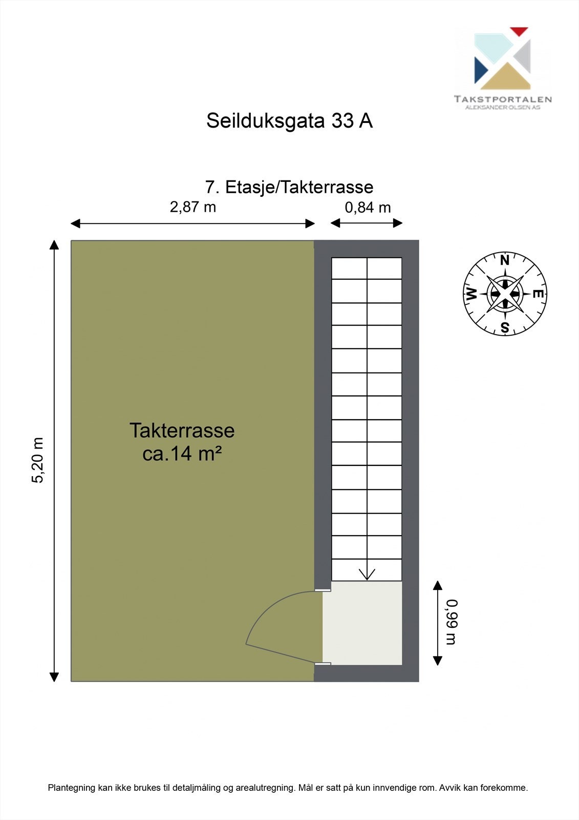 Plantegning 7. Etasje. Galleribilde