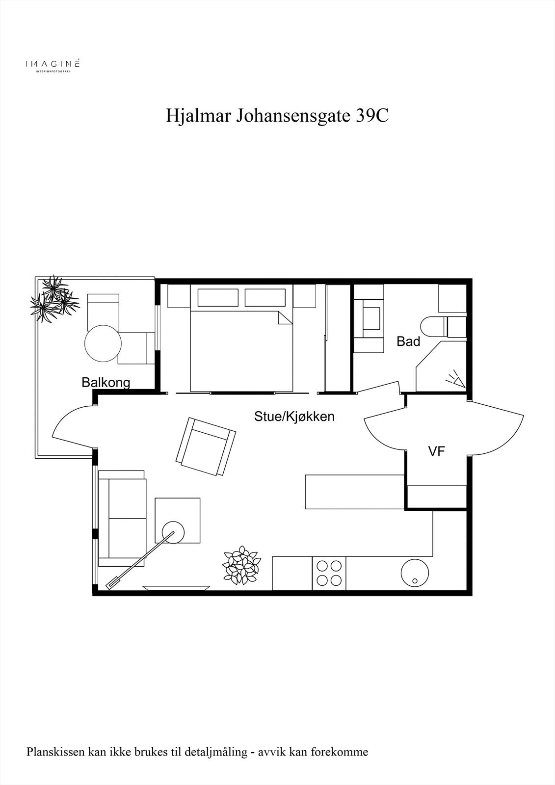 Planskisse 2D Galleribilde