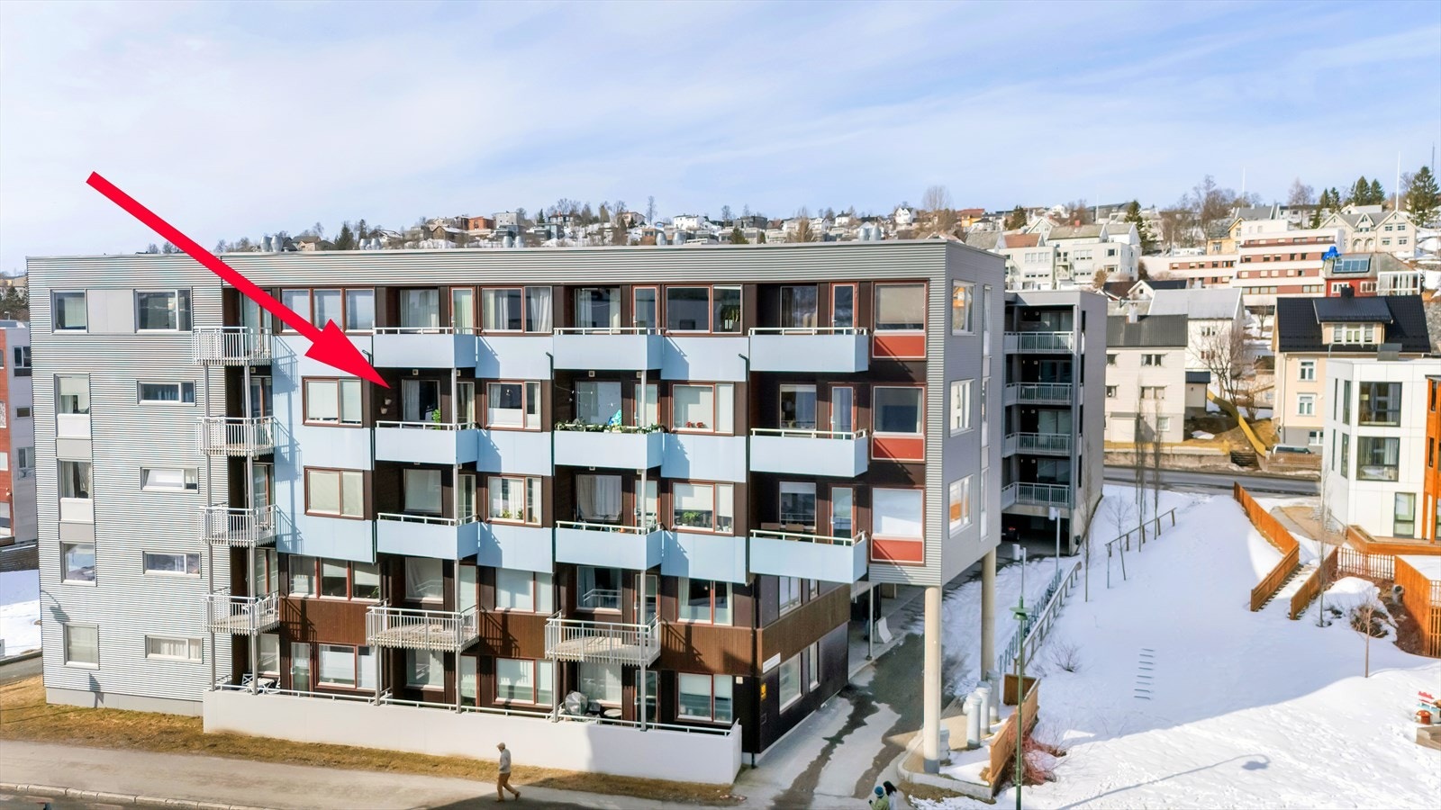 Attraktiv beliggenhet i byggets 4. etasje samt svært populært boområde Galleribilde