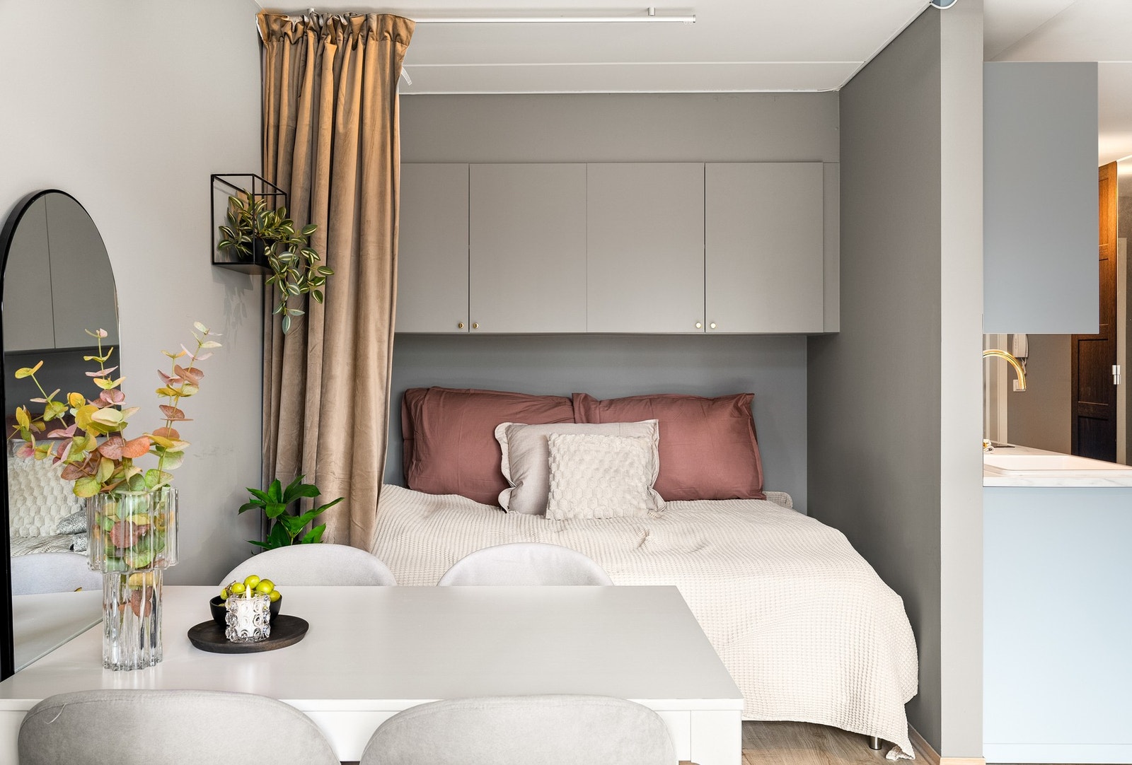 Her ligger alt tilrette for en god natts søvn. Galleribilde