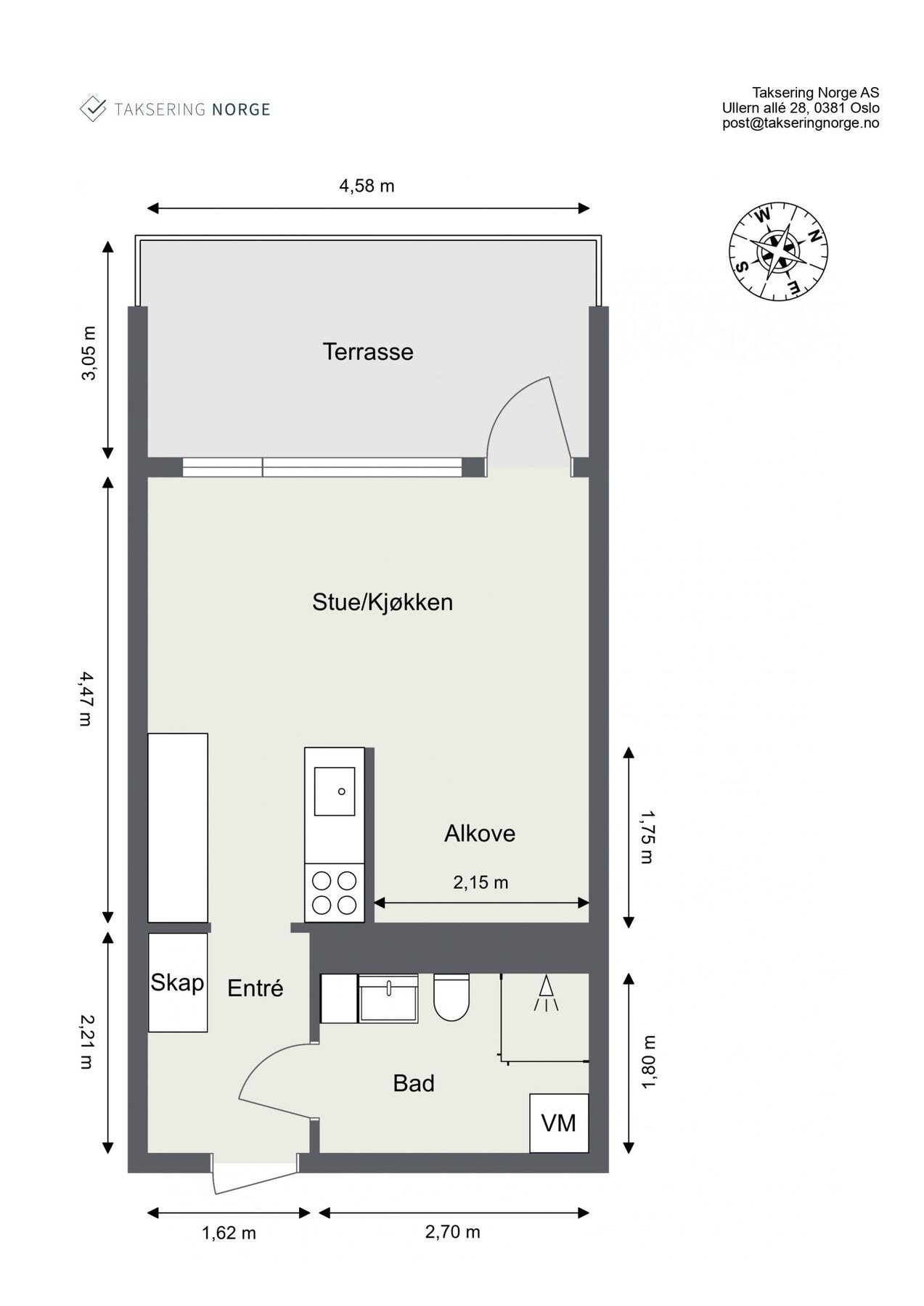 Plantegning. Galleribilde