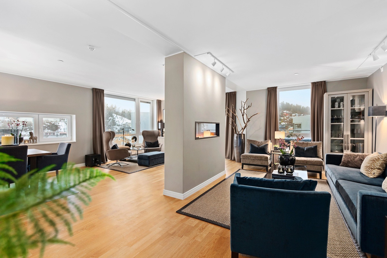 Leiligheten fremstår som svært delikat og eksklusiv med god standard. Galleribilde