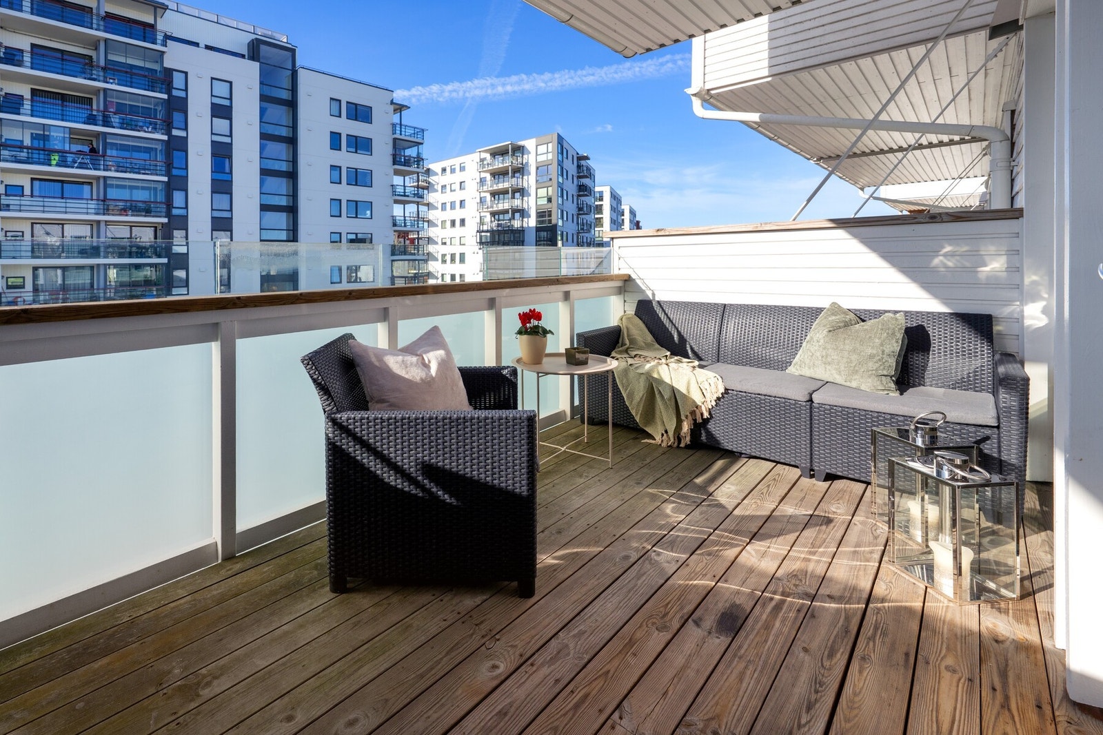 Her er det godt å nyte fine sommerdager. Galleribilde