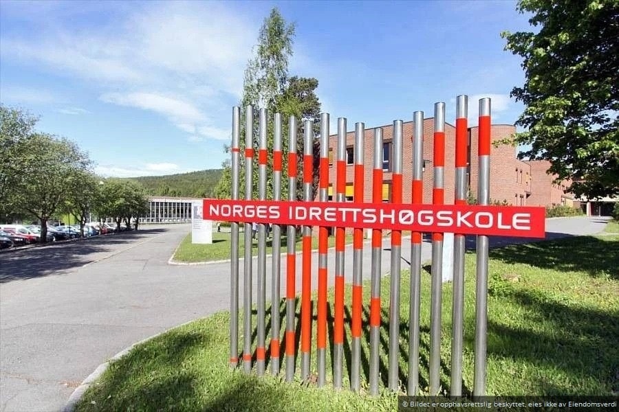 Idrettshøgskolen ligger i gangavstand. Galleribilde