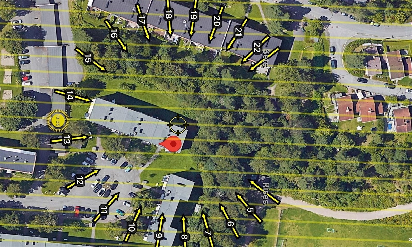 Gode solforhold på balkong. Galleribilde