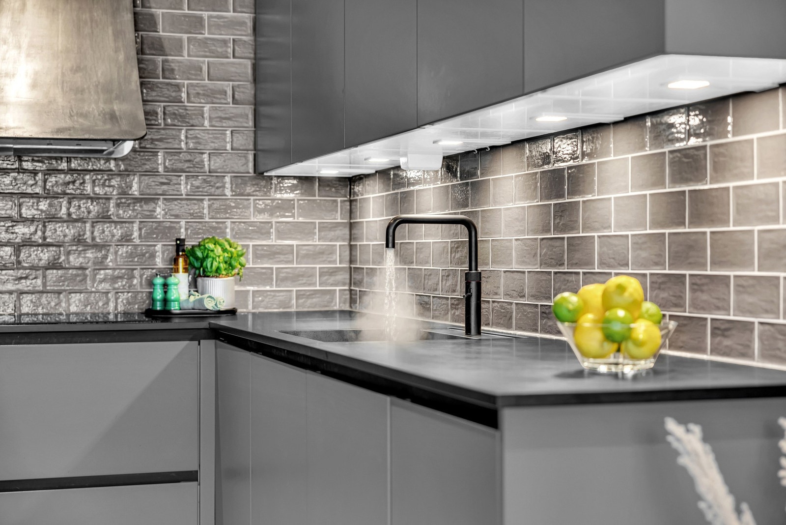 For ekstra finesse, så er det kokende vann fra krana. Galleribilde