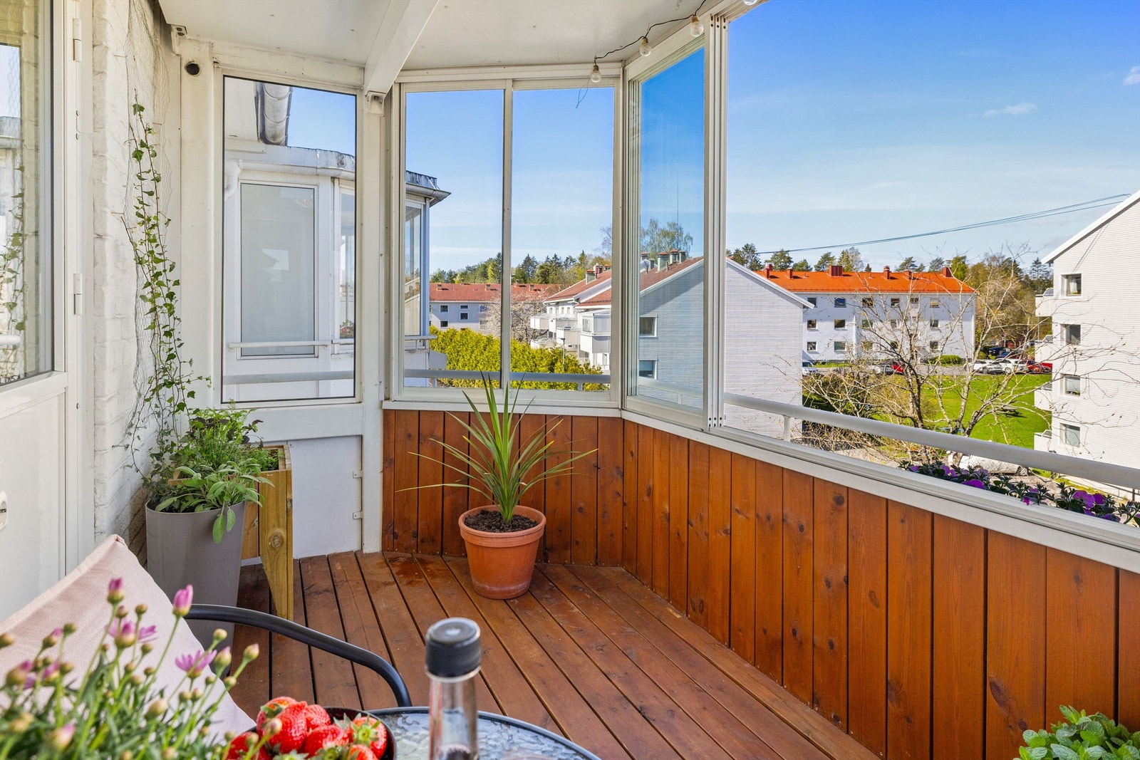 Balkong på ca. 8 kvm. Galleribilde