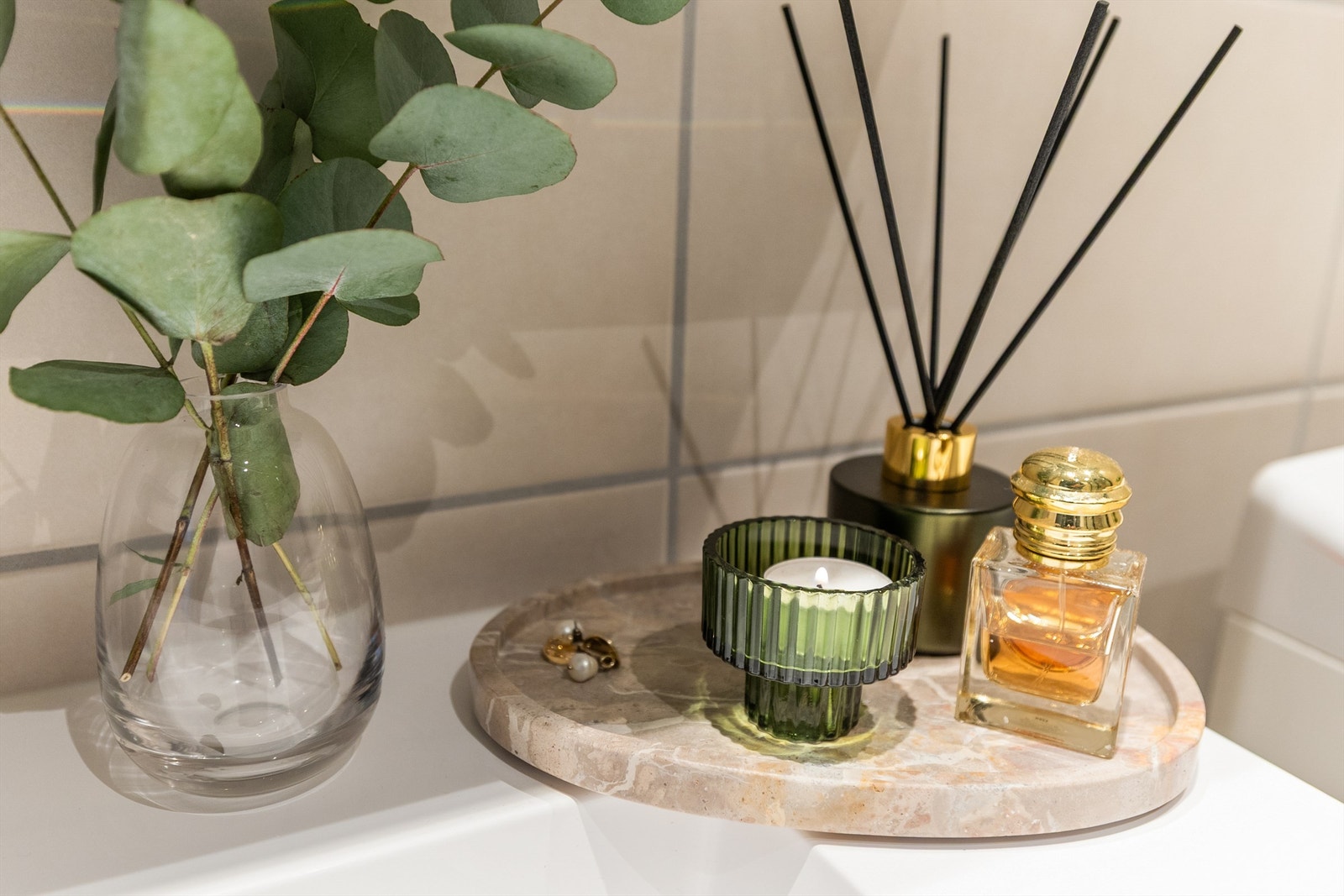 Baderom fra 2024 pusset opp i regi av borettslaget. Galleribilde