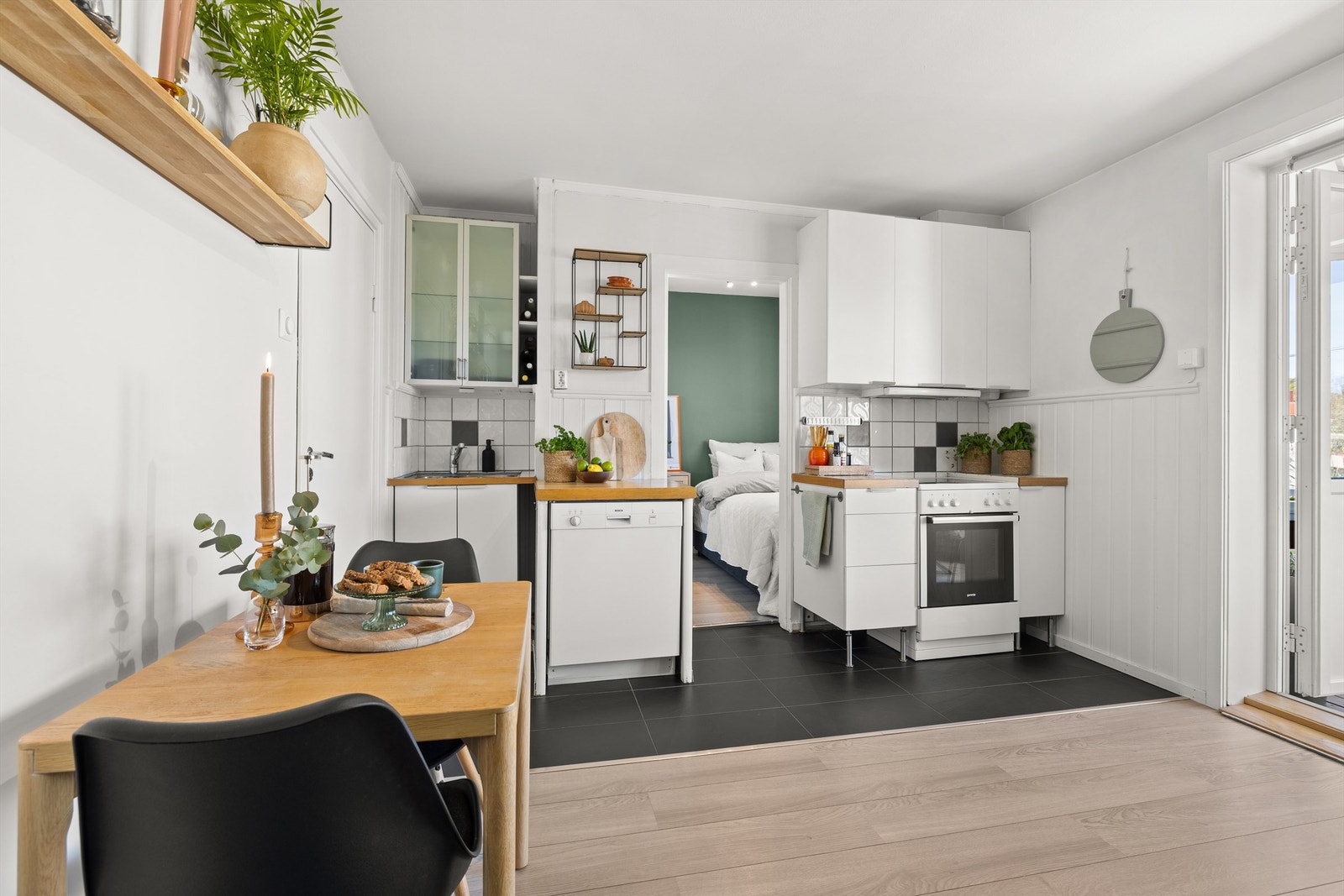 Kjøkken. Galleribilde