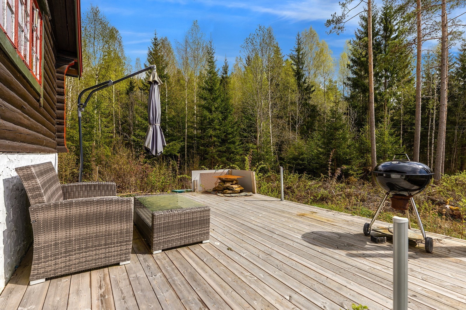 Terrasseplatting på 22kvm Galleribilde