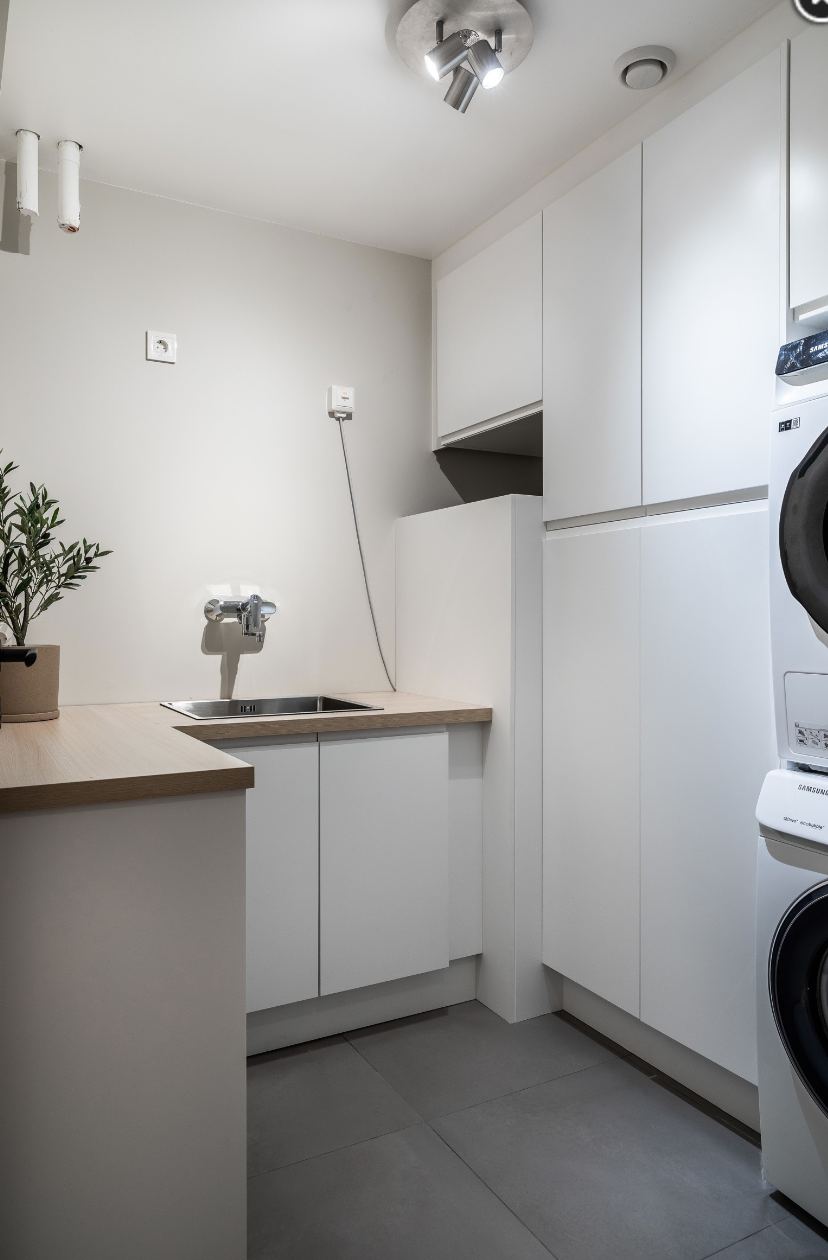 Eksempel på innredning av vaskerom fra en annen seksjon Galleribilde