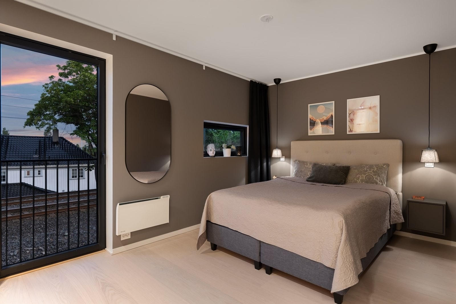 Hovedsoverom med eget en-suite baderom Galleribilde