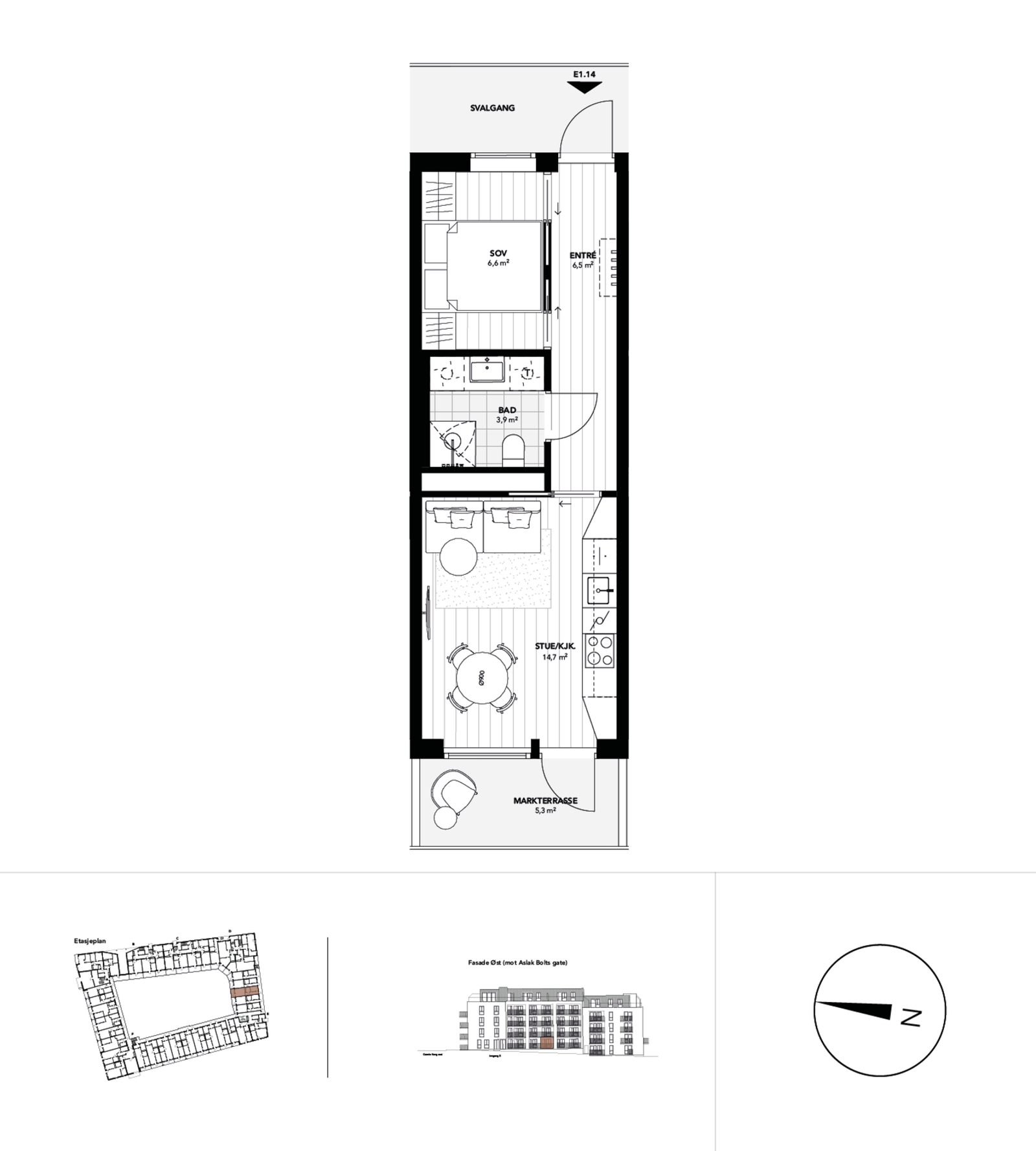 Planløsning - det medfølger egen privat bod i kjeller også Galleribilde