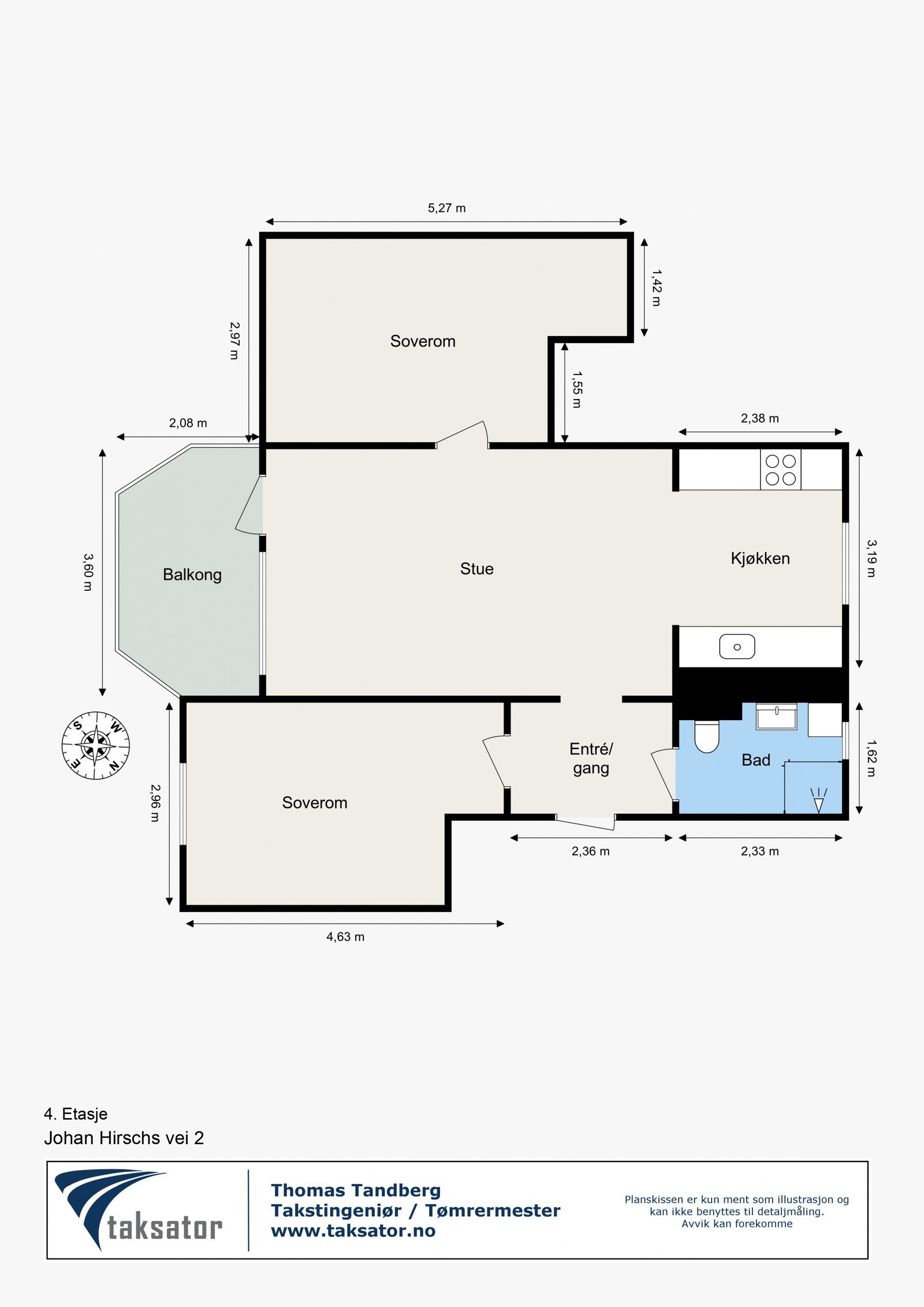 Plantegning Galleribilde