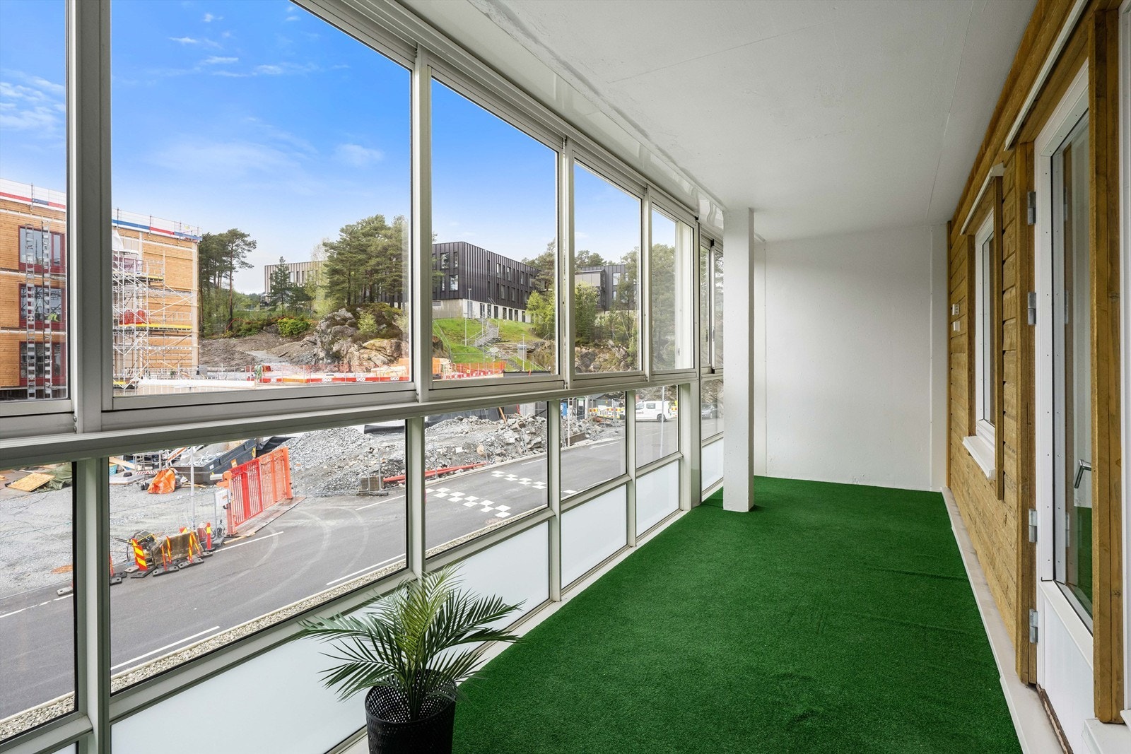 Her er det fine solforhold med ettermiddags- og kveldsol. Galleribilde