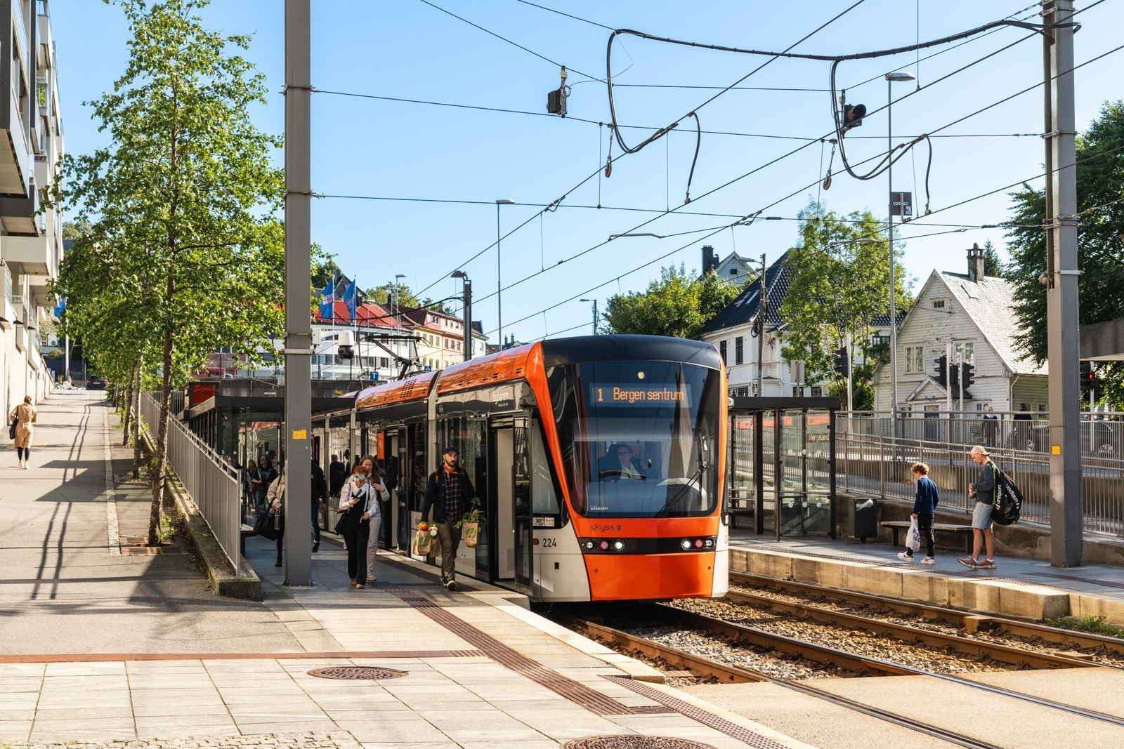 Umiddelbar avstand til Bybanestopp. Galleribilde
