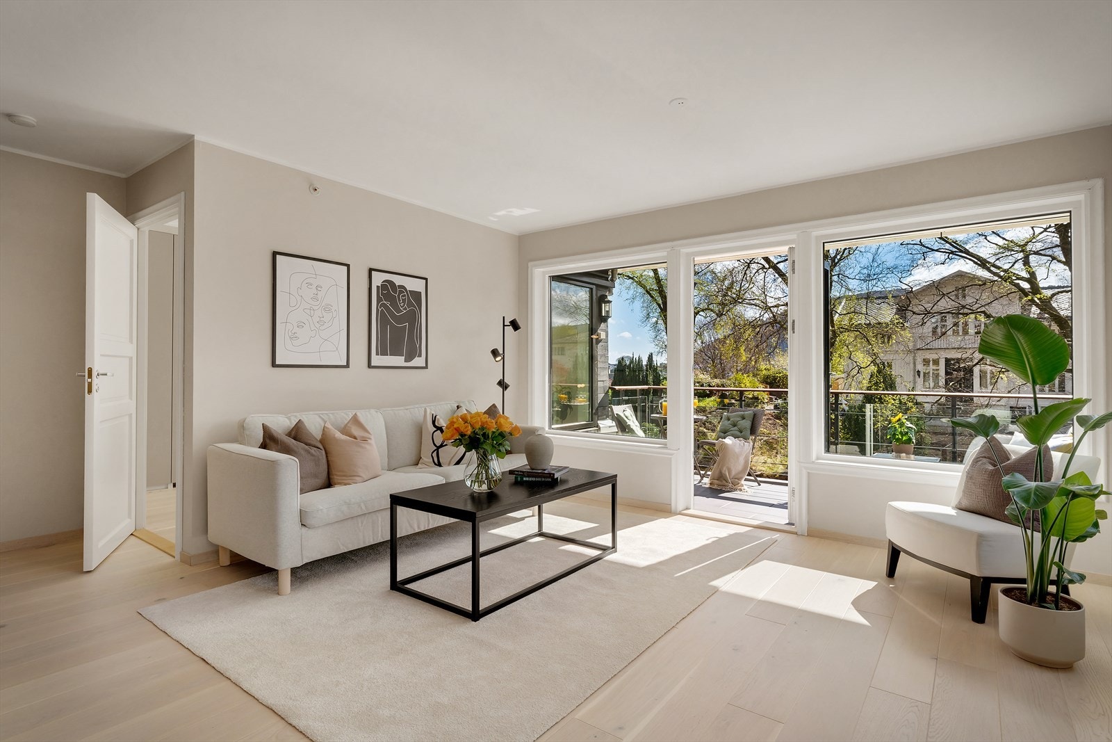 Lekker 3-roms hjørneleilighet med sentral beliggenhet på Kalfaret Galleribilde