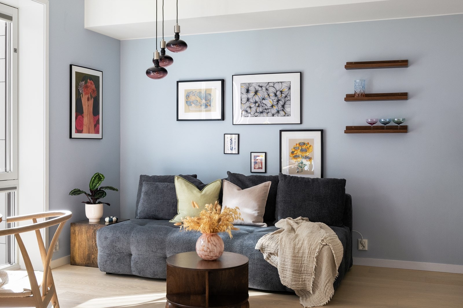 Leiligheten har en meget god planløsning med flere soner som er lette å innrede Galleribilde