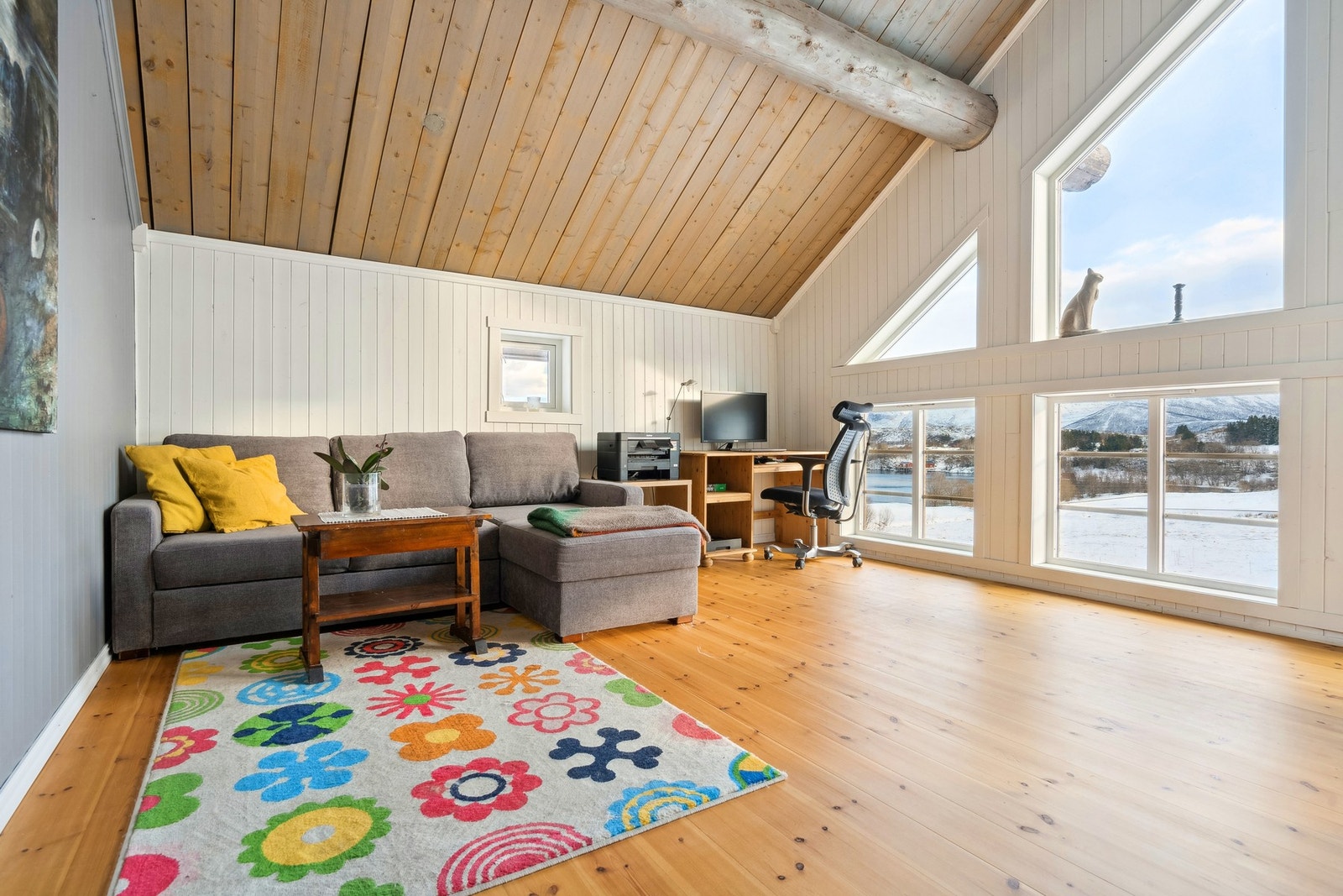 Loftstue Galleribilde