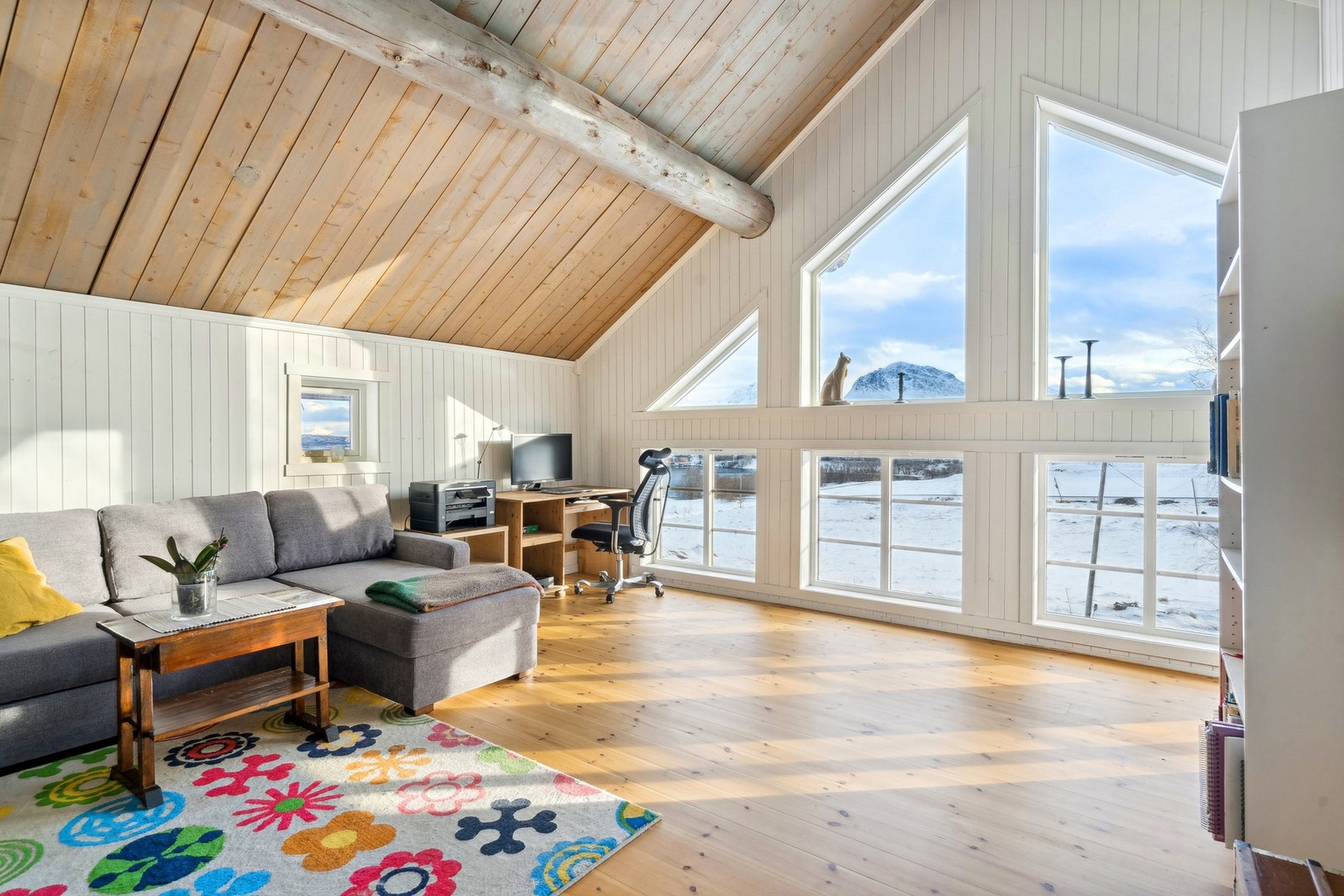 Loftstue Galleribilde