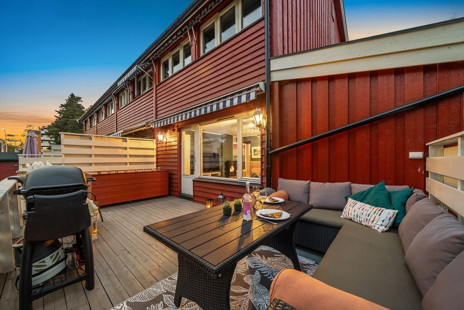 Terrasse er mer enn dag og soltimer. Galleribilde