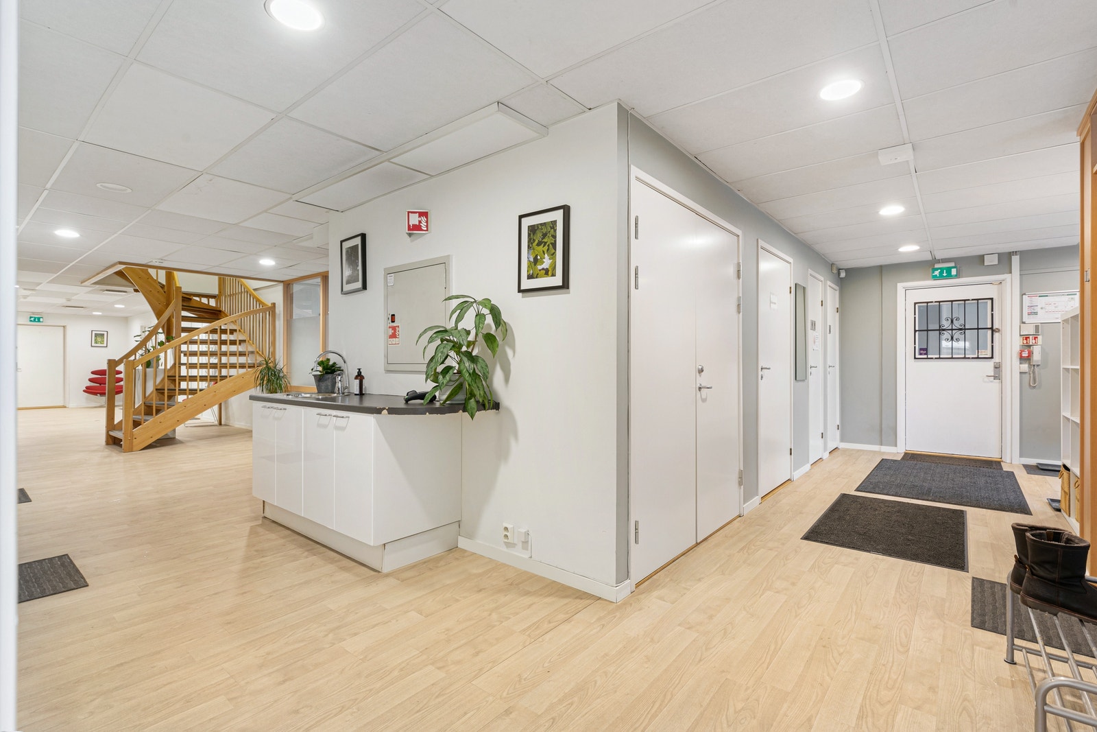 Fellesareal med pauserom Galleribilde