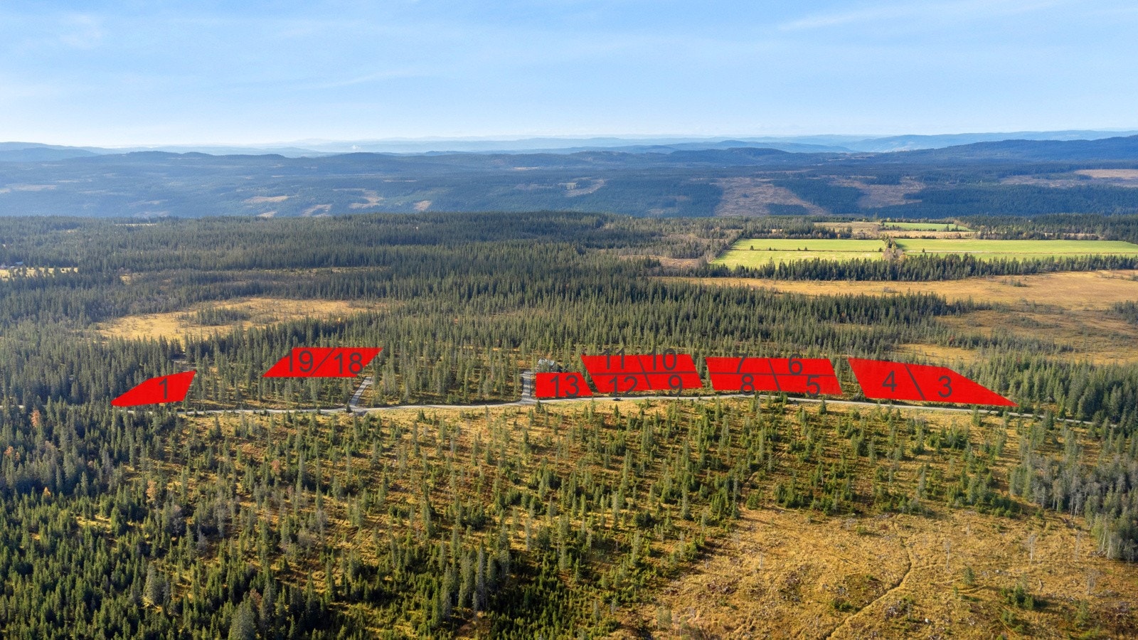 Dette er kun en illustrasjon av tomteområdet, skissen er ikke målsatt og avvik kan forekomme. Galleribilde