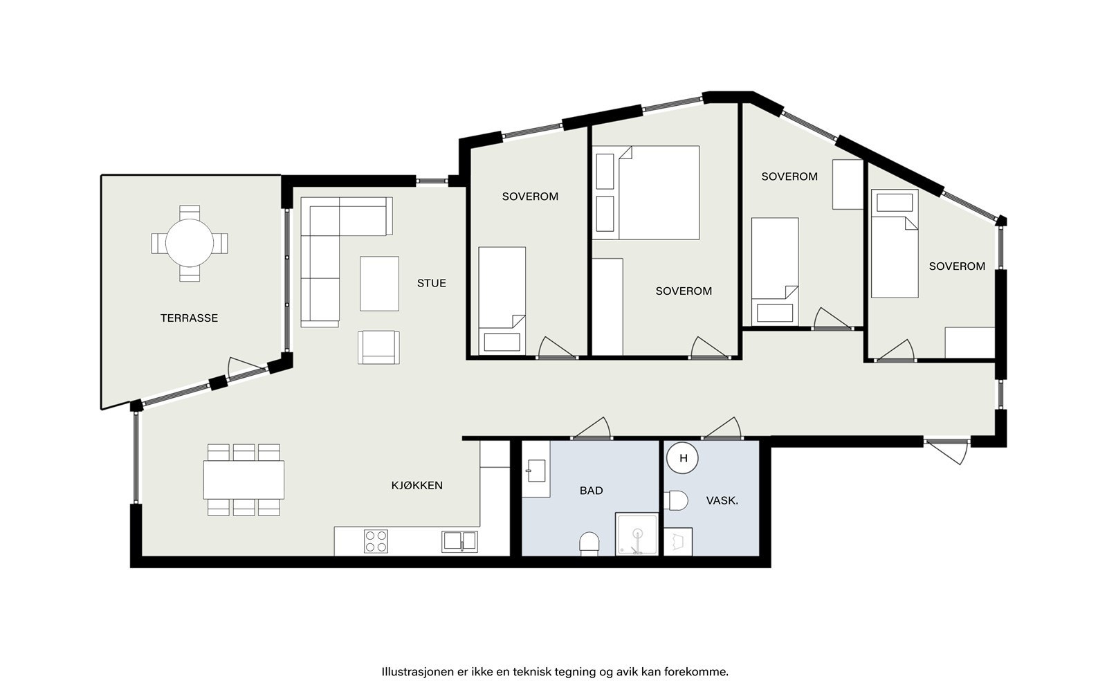 Plantegning. Galleribilde