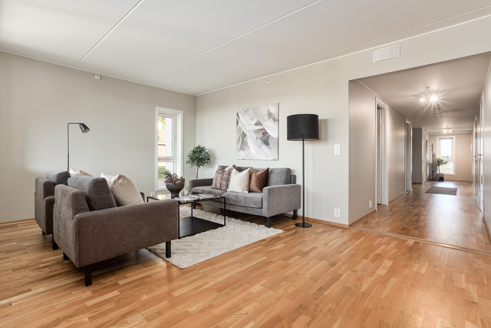 Et koselig allrom hvor familie og venner kan samles. Galleribilde