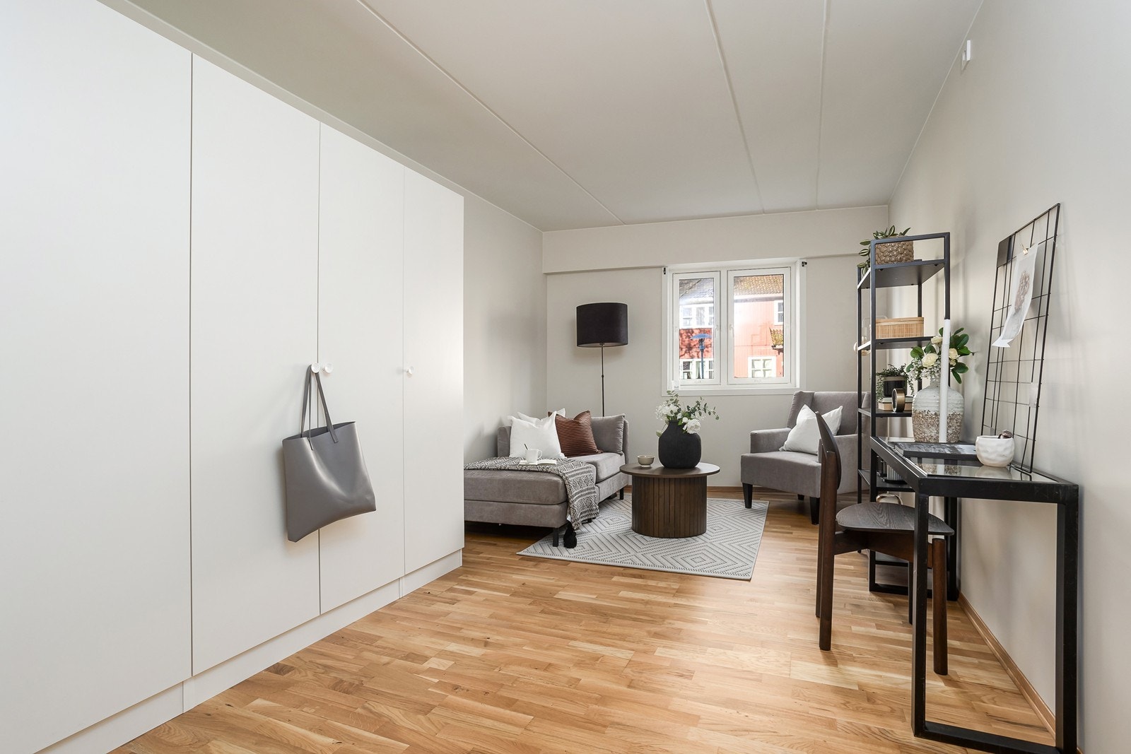 Det ene benyttes i dag som en ekstra TV-stue. Galleribilde