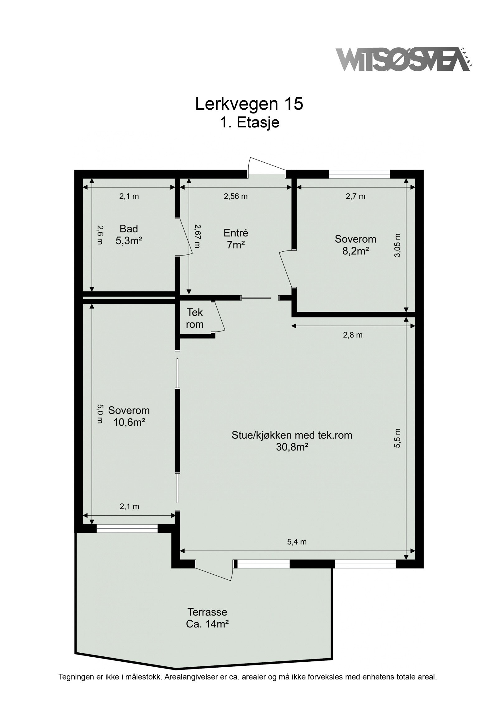 Planskisse. Galleribilde